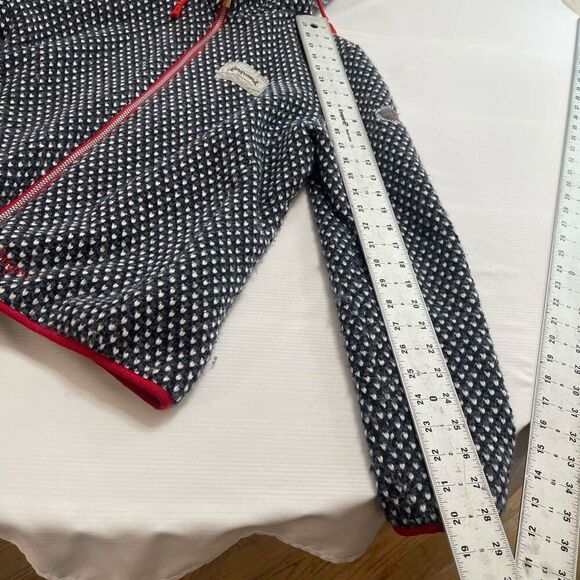 Almgwand Navy Blue Black White Wool Jacket Size 20 Fits Small - Picture 3 of 11